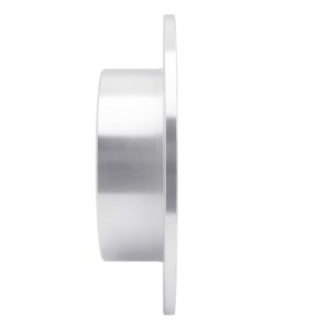 Lexus ES350 Brake Rotor (1) - Rear Right - R1 Concepts - Drilled & Slotted - Silver - `07-`12